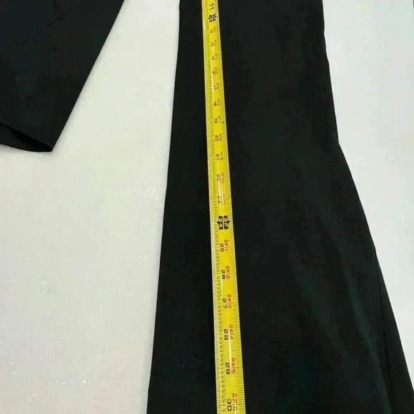 French connection women’s black wife leg pants w/sailor style button front sz 8 - Picture 4 of 12